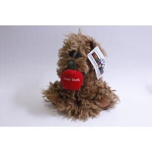 Toys R Us, Times Square, Plush Dog carrying Red Apple, New York, Cute, Furry,